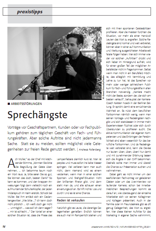 Redehemmungen besiegen