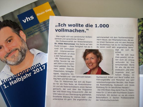 Rhetorik kann hier jeder lernen